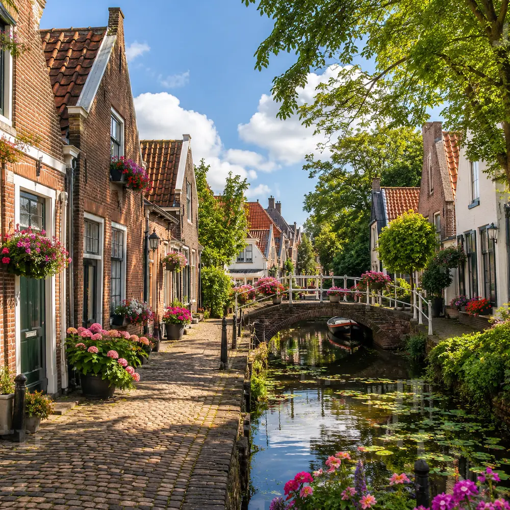Rustmoment tijdens een verre reis met uitzicht op water